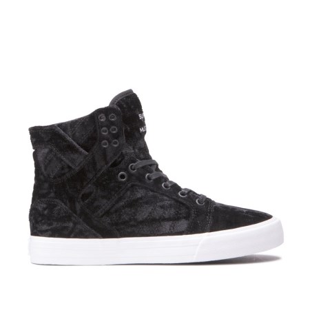 Supra Skytop - Γυναικεια Sneakers Ψηλα - Μαυρα (GR7495)